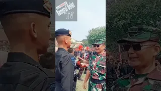 TAMPARAN TNI BUAT BRIMOB SANG ANAK KARENA SAYANG