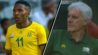 Hugo Broos Gives Pule MMODI Bafana Bafana Start | Pule Mmodi Vs Namibia