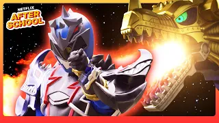 Cosmic Dragon Fire! ⚡🐉 Power Rangers Cosmic Fury | Netflix After School