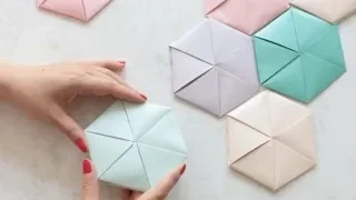 How To Make Envelope Out Of Paper || Hexagon Letter Origami