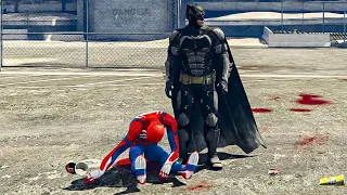 Batman vs Spider-Man - GTA 5 Batman mod - CocoBibu