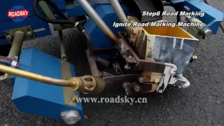 Thermoplastic Road Marking Project with Roadsky Traffic Safety Equipment