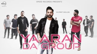 Motion Poster | Yaaran Da Group | Dilpreet Dhillon | Parmish Verma | Desi Crew | Speed Records