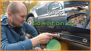 Mercedes Benz ML320 | Zwischenstand beim Rost entfernen | Vlog