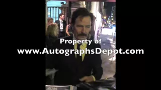 Bryan Cranston signing autographs in NYC - Sweet Mustache!