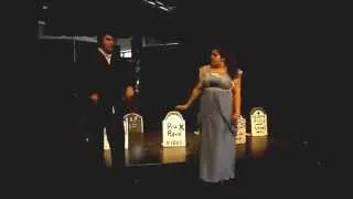 Dress Rehearsal scene of BRHS One-Act play "Dracula"