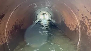 update on low water bridge culverts and log clogs! we break out the chainsaw!! 1/8/23