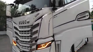 4k Iveco Truck S-Way 510 Interior-Exterior Design!