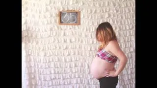 A lovely pregnancy time lapse.