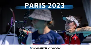 Lisa Barbelin v Casey Kaufhold – recurve women gold | Paris 2023 World Cup S4