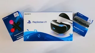 PLAYSTATION VR UNBOXING! (New Virtual Reality Headset Review)