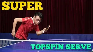 Learning Incredible Hook Serve (Super Topspin)