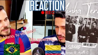 React Supa Squad - Minha Terra (Feat. Mariza & Apollo G) | REACTION | Brasil. e Colombiano |🇧🇷🇨🇴#148