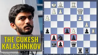 The Gukesh Kalashnikov | Garrido vs Dommaraju Gukesh | Gijon 2022