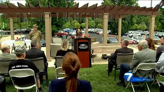 WHIO: Wright State dedicates garden honoring veterans and military-connected students