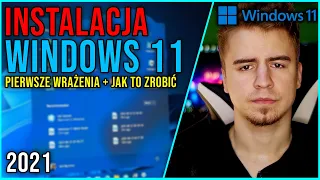 INSTALACJA WINDOWS 11 Z WINDOWSA 10 😲 Jak zaktualizować windows 10 do windows 11? 😵 2021 *za darmo*