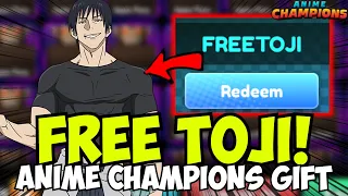 How To Get FREE TOJI Cosmic Champion in Anime Champions Simulator!