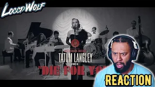 Die For You - The Weeknd ('70s James Bond Style Cover) starring Tatum Langley | REACTION