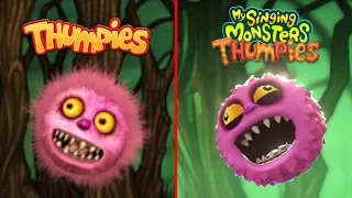 My Singing Monsters: Thumpies - Comparison (2010/2024)