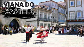 The jewel of minho | Viana do Castelo | Portugal (Walking Tour 4K)