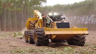 Dangerous Tree Transport Tractor Control, Heavy Equipment Operate Skill