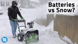 Is a Battery Snow Blower Worth It??  Ego 2-Stage Review