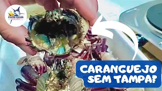 FAZER CARANGUEJO SEM A TAMPA? É POSSÍVEL? 😱😱😱