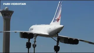 Supersonic aircraft CONCORDE F-BVFF @ Paris CDG airport 26 may 2020 / airplane Air France / Roissy