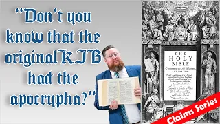 "Don’t you know that the original KJB had the apocrypha?" - Teaching by Pastor Andrew Sluder