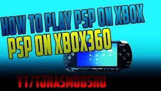 How to Play: PSP Games on XBOX360! (Only JTAG/RGH/Dev)