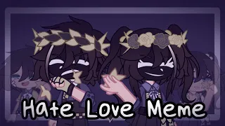 [FNaF] Hate Love Meme || Cassidy & Cayden || Ft. William & CC || Gacha Club