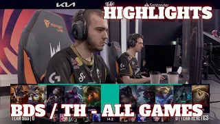 BDS vs TH - ALL GAMES (Bo3) Highlights | Round 1 LEC Winter 2024 Playoffs | Team BDS vs Heretics