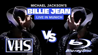 Michael Jackson's HIStory Tour - VHS vs Blu-Ray | Billie Jean (Munich '97)