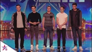 1 Month Old Boyband Auditions For The Judges...NOBODY Saw This Coming! | Got Talent