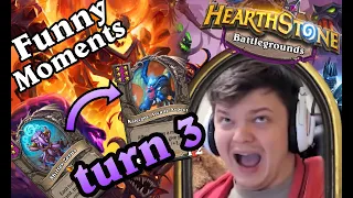 Hearthstone Battlegrounds funny moments. Hearthstone moments №18