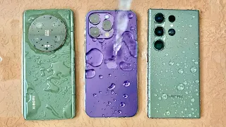 Xiaomi 13 Ultra vs iPhone 14 Pro Max vs Samsung S23 Ultra - WATER Test! OMG!