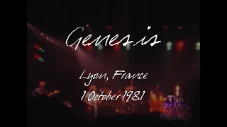 Genesis - Live Lyon, France October 1, 1981 8mm Film (HD)