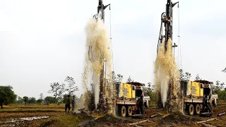 Currently att net Step To Step Borewell Drilling 210 Fit Deep 100 Fit Caing 30 Hp Water Motor Real T