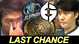 EG vs ELEPHANT — Lower Bracket Elimination! TI10 Last Chance