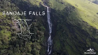 BANDAJE FALLS | ALONE | DRONE SHOT | kannada |  CHIKAMAGALURU | EP.03 |