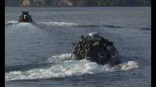 TNI AL Latihan Pengamanan Pulau Terluar