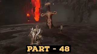 GOD OF WAR 4 Walkthrough Gameplay Part 48 -  THE REALM OF FIRE (God of War 4)