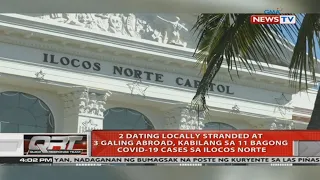 QRT: 2 dating locally stranded at 3 galing abroad, kabilang sa 11 bagong COVID-19 cases...