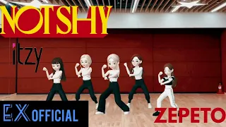 ITZY "Not Shy" Stage Practice(English) - ZEPETO Version || Equinox Entertainment