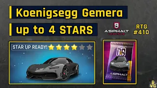 Asphalt 9 | Koenigsegg Gemera up to 4 STARS | RTG #410