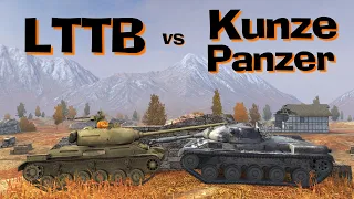 WOT Blitz Face Off || Kunze Panzer vs LTTB