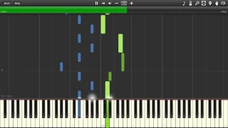 [Synthesia] Jervy Hou - A Breathtaking Piano Piece (Piano Tutorial)