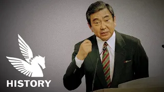 【日本語字幕】河野洋平官房長官会見 "河野談話" ※一部抜粋 - Yohei Kono announced "Kono Statement"