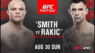 Энтони Смит против Александра Ракича БОЙ В UFC 3/ UFC FIGHT NIGHT