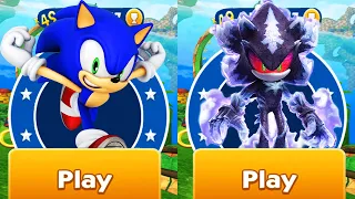 Sonic Dash vs Sonic Forces - Mephiles the Dark Coming Soon - All Characters Unlocked - Run Gameplay